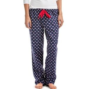 Vineyard Vines santa whale pjs